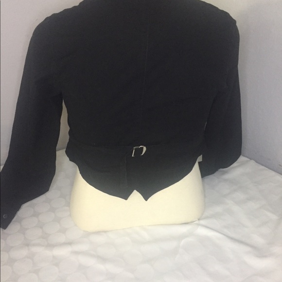 Cricket By The Creek Black Aztec Mid-shirt Button - Picture 3 of 7